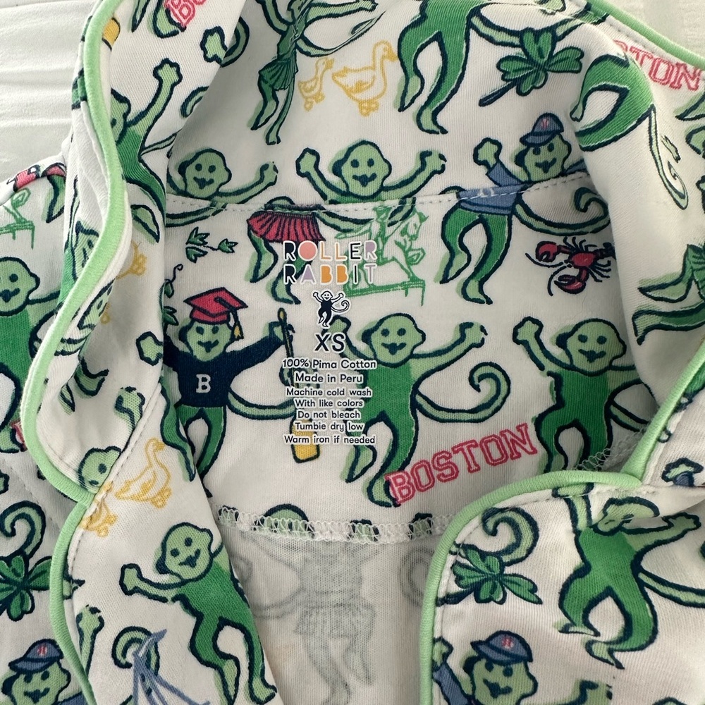 Boston Exclusive Roller Rabbit PJs - Picture 3 of 4